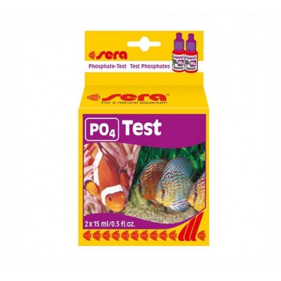 Sera 4930 Fosfat PO4-Test Phosphate-2x15ml 60 Test