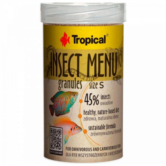 Tropical Insect Menu Granules S 250ml/135gr