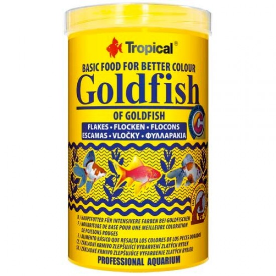 Tropical Goldfish Flakes 100ml 20Gr