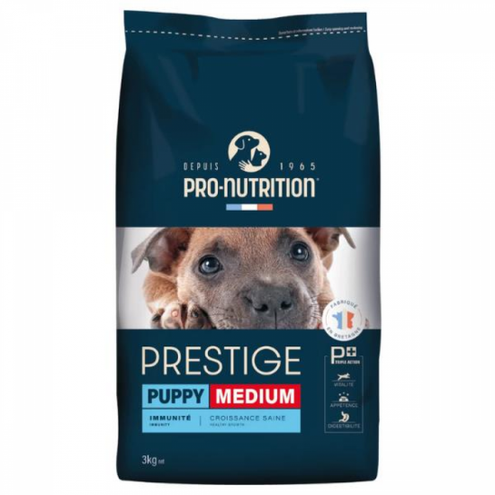 Pro Nutrition Prestige Puppy Medium Orta Irk Yavru Köpek Maması 12Kg