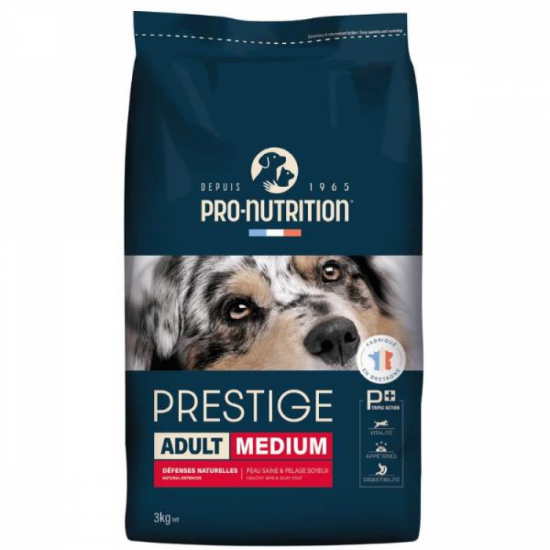 Pro Nutrition Prestige Adult Medium Orta Irk Yetişkin Köpek Maması 3Kg