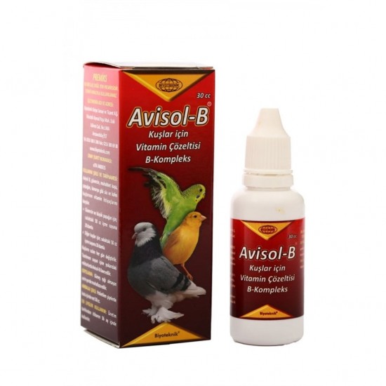 Biyoteknik Avisol B Kompleks Kuşlar İçin Vitamin