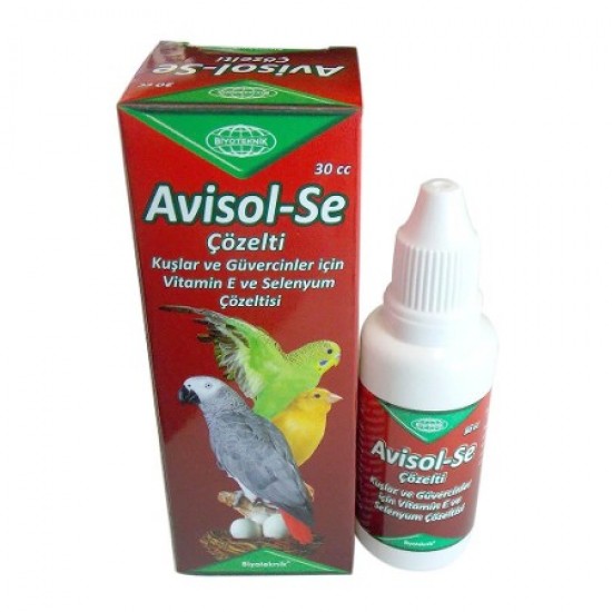 Biyoteknik Avisol-Se Kızıştırıcı Vitamin 30cc