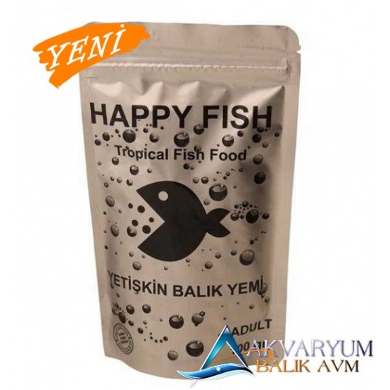 Happy Fish Yetişkin Balık Yemi 100 Gram