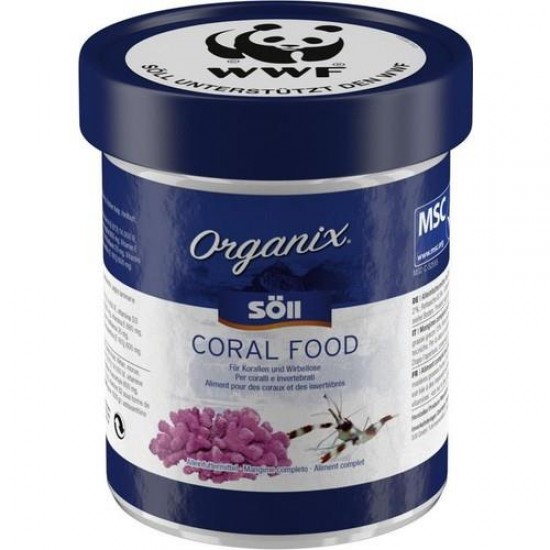 Organix Coral Food Deniz Canlıları İçin Yem Omurgasız Yemi