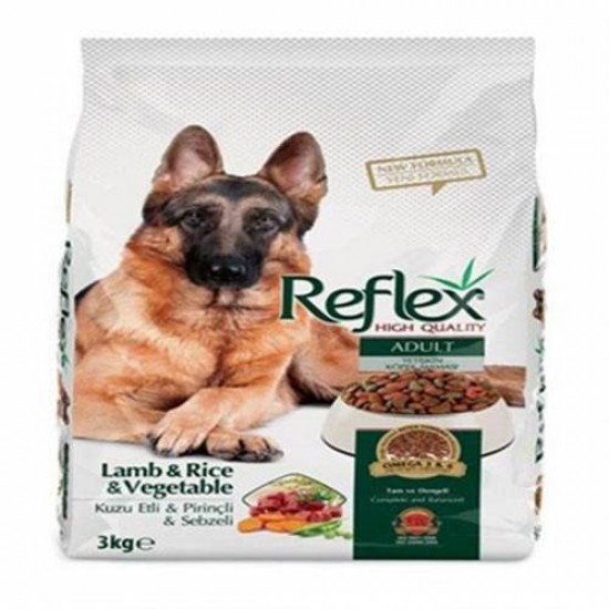 Reflex Kuzu Pirinçli Ve Sebzeli Yetişkin Köpek Mamasi 3 Kg