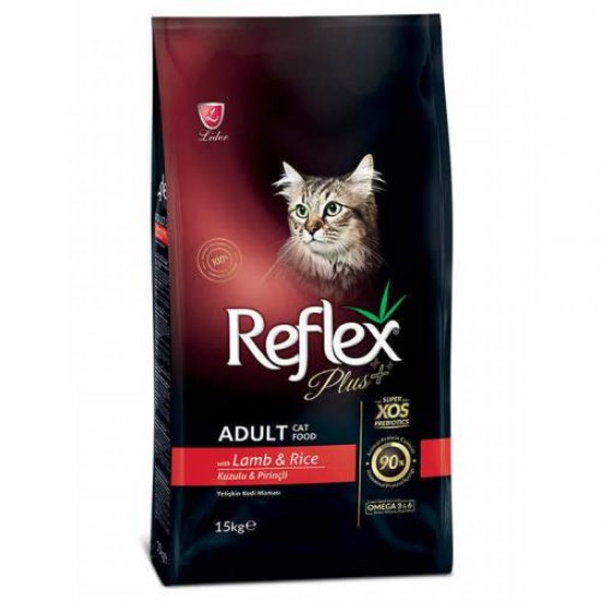 Reflex Plus Kuzulu Kuzu Etli Yetişkin Kedi Maması - 1.5 kg