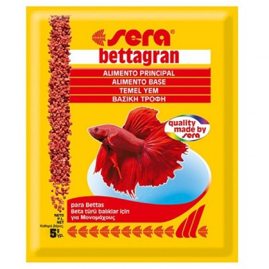 Sera Bettagran 5 gr. Beta Balığı Yemi