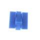Filtre Süngeri Kalın Gözenekli Mavi 16,5x16,5x6 cm